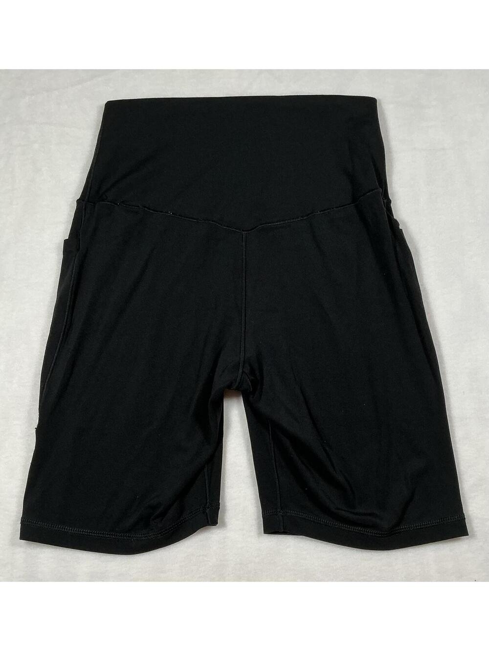 Offline by Aerie Black High-Waist Biker Shorts - Picture 2 of 6
